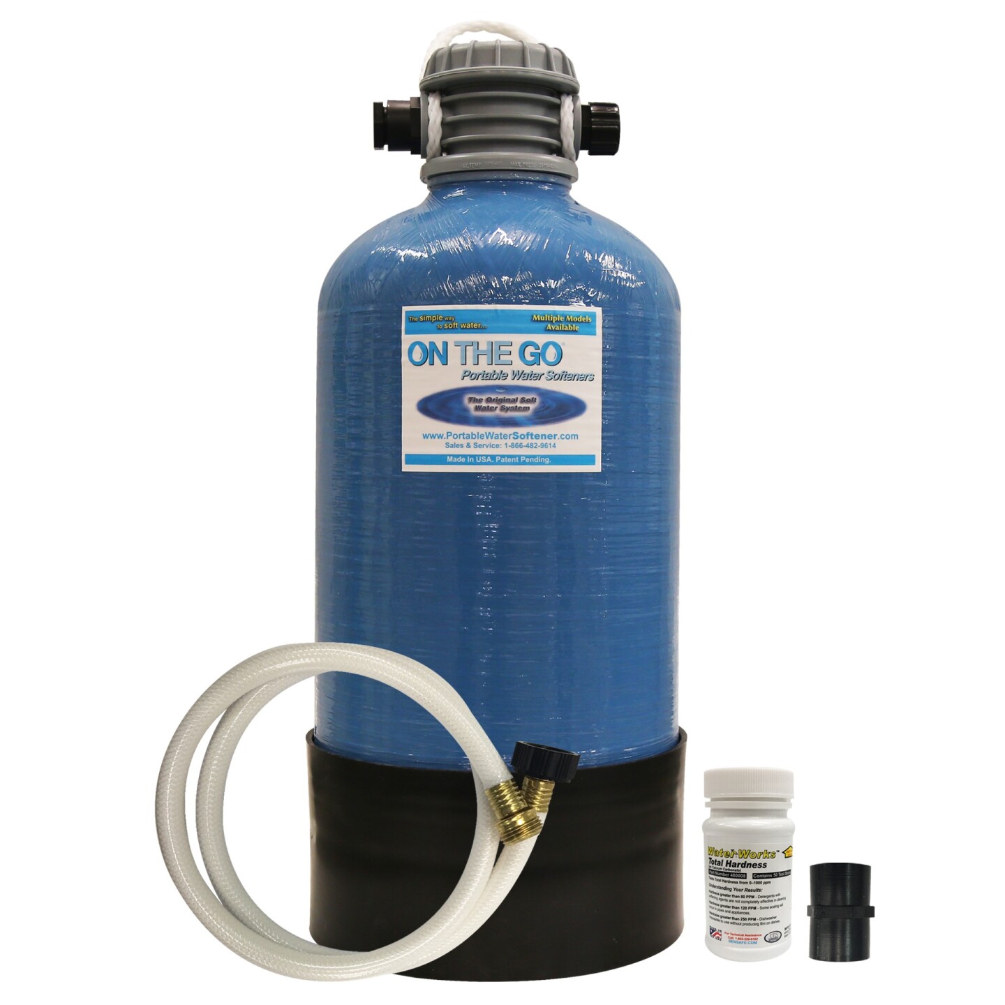 Portable Double Standard Water Softener - On The Go - Portable