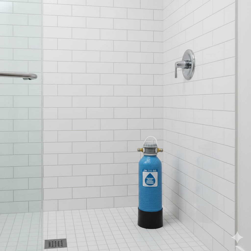 Shower Water Softener
