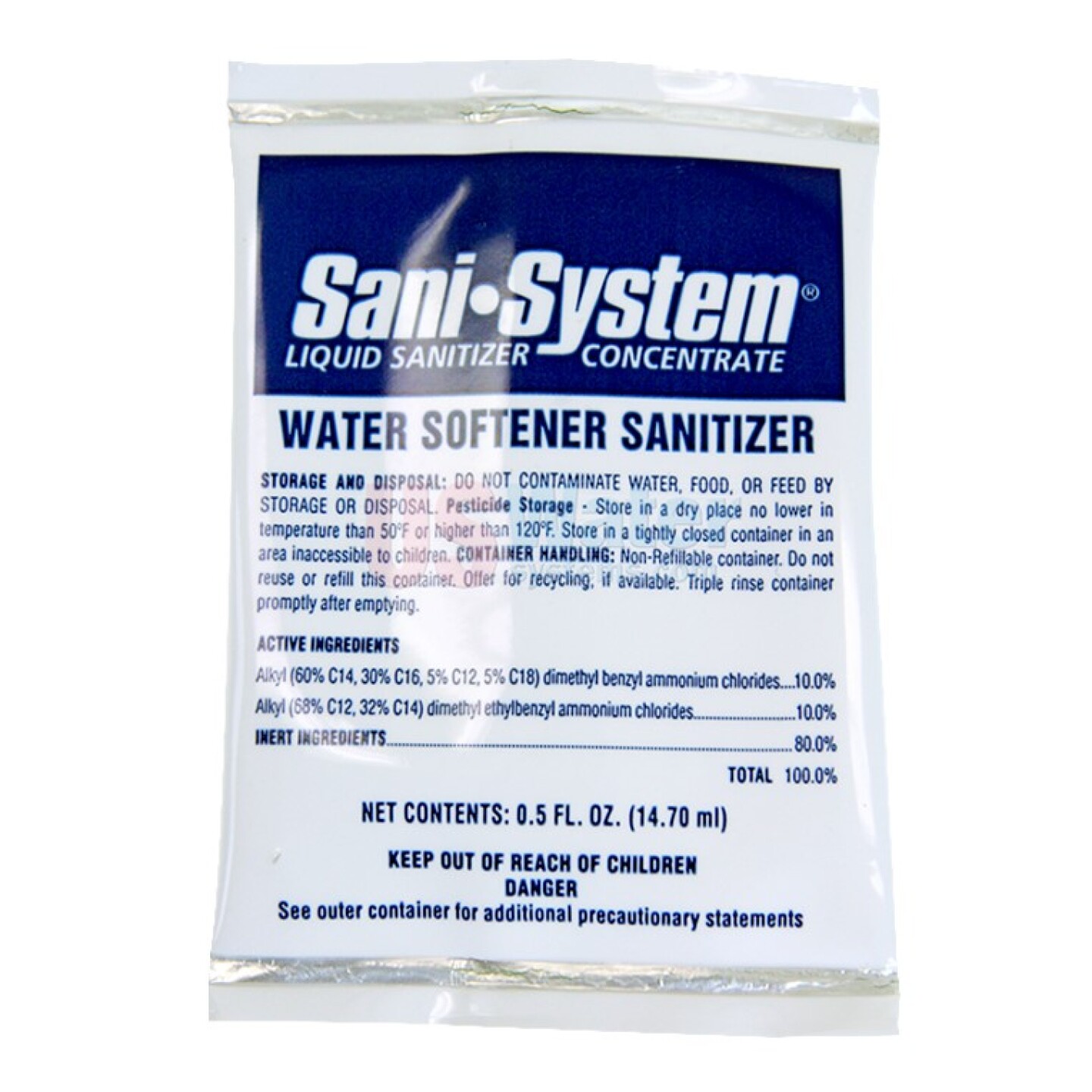 Sani System Water Softener Sanitizer On The Go Portable Water Softener