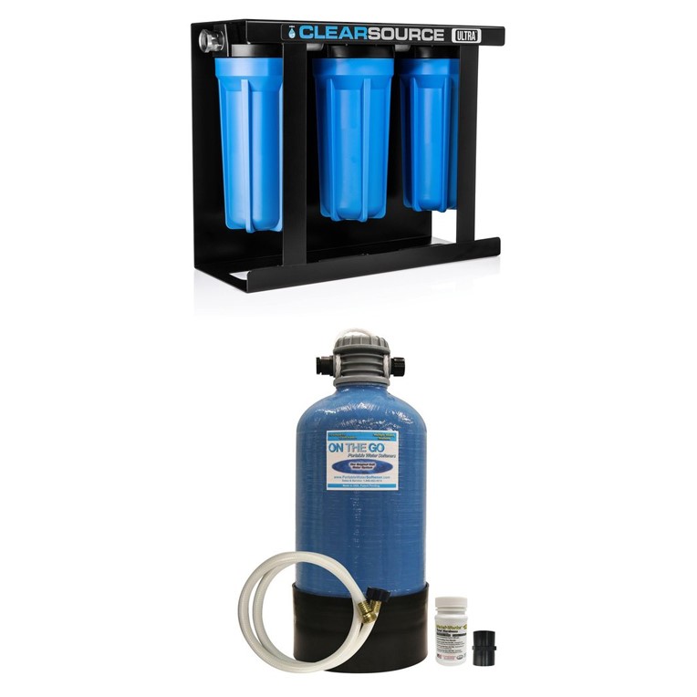 Clearsource Filters On The Go Portable Water Softener