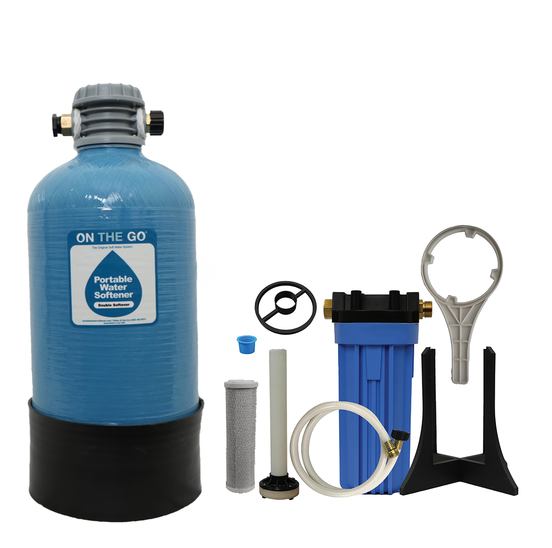 Double Softener and Salt Regeneration Kit